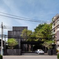 The entrance of IDIN Architects Office in Bangkok, Thailand