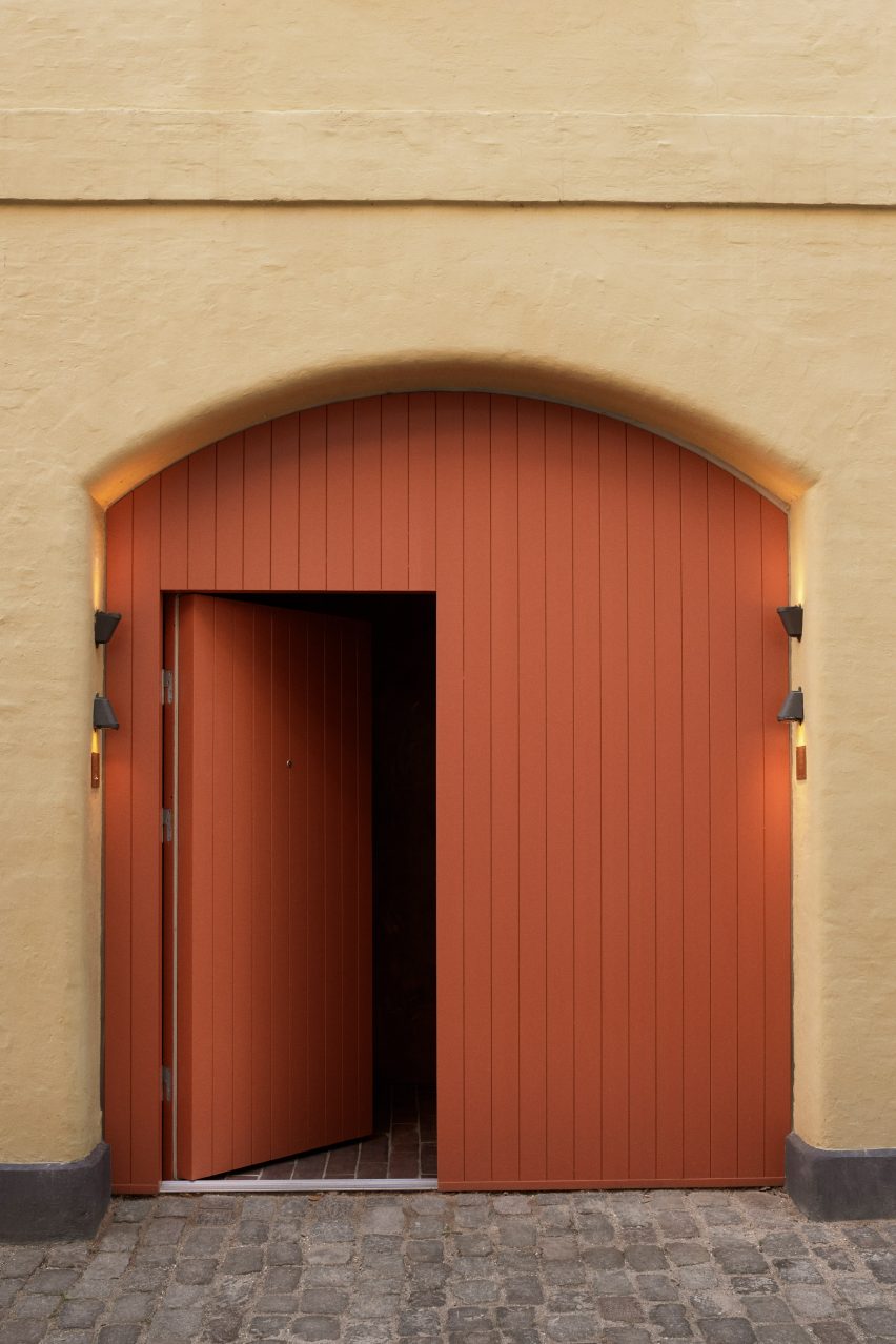 Entrance to Kadeau Copenhagen by OEO Studio