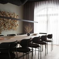 Private dining room in Kadeau Copenhagen by OEO Studio