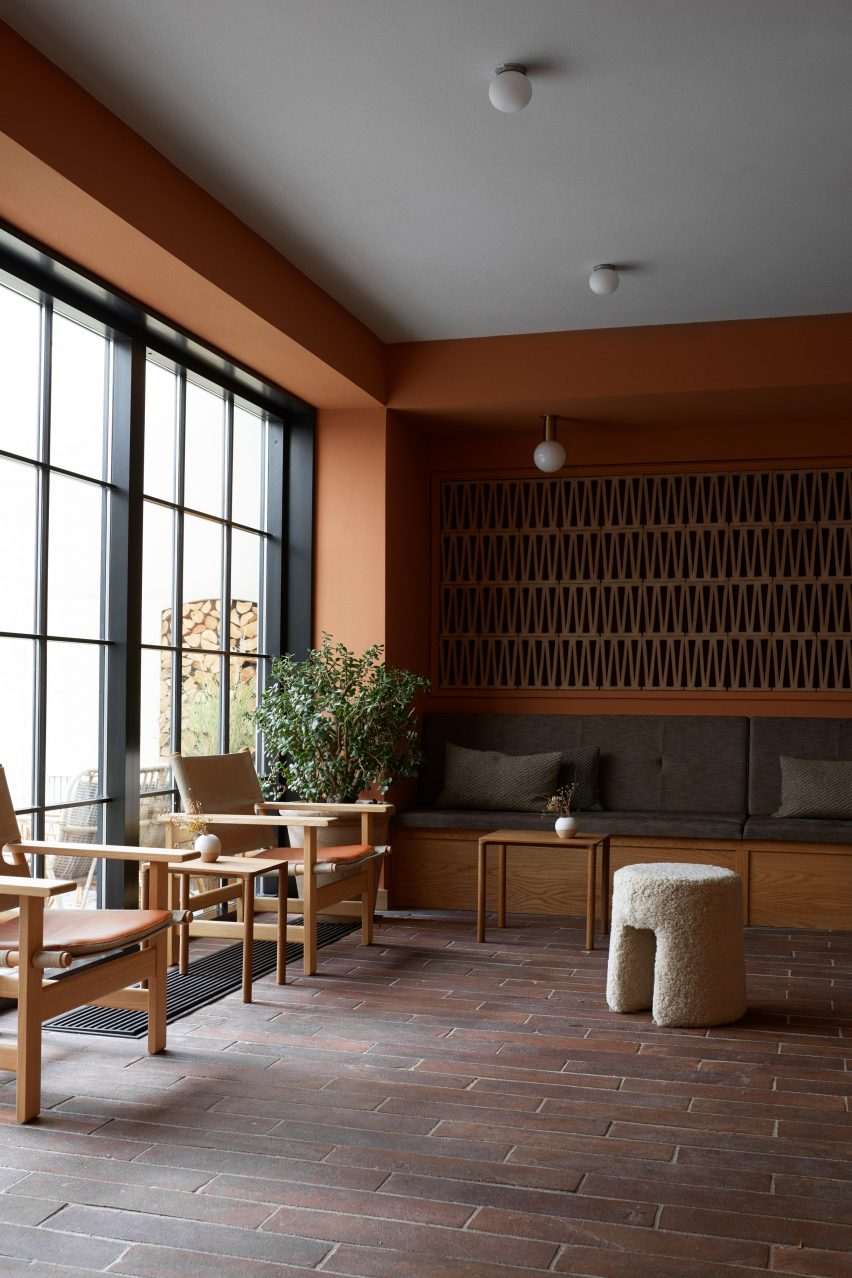 Lounge in Kadeau Copenhagen by OEO Studio