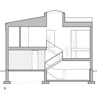 Section of King Edward Residence by Atelier Schwimmer in Montreal, Canada