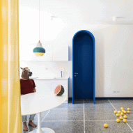 Retroscena apartment renovation by La Macchina Studio in Rome, Italy