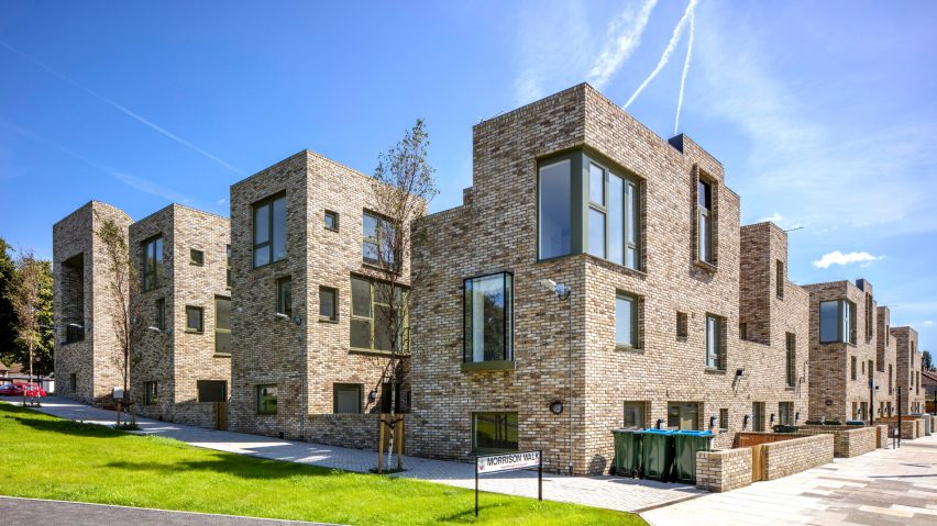 Rochester Way housing in Greenwich by Peter Barber Architects 