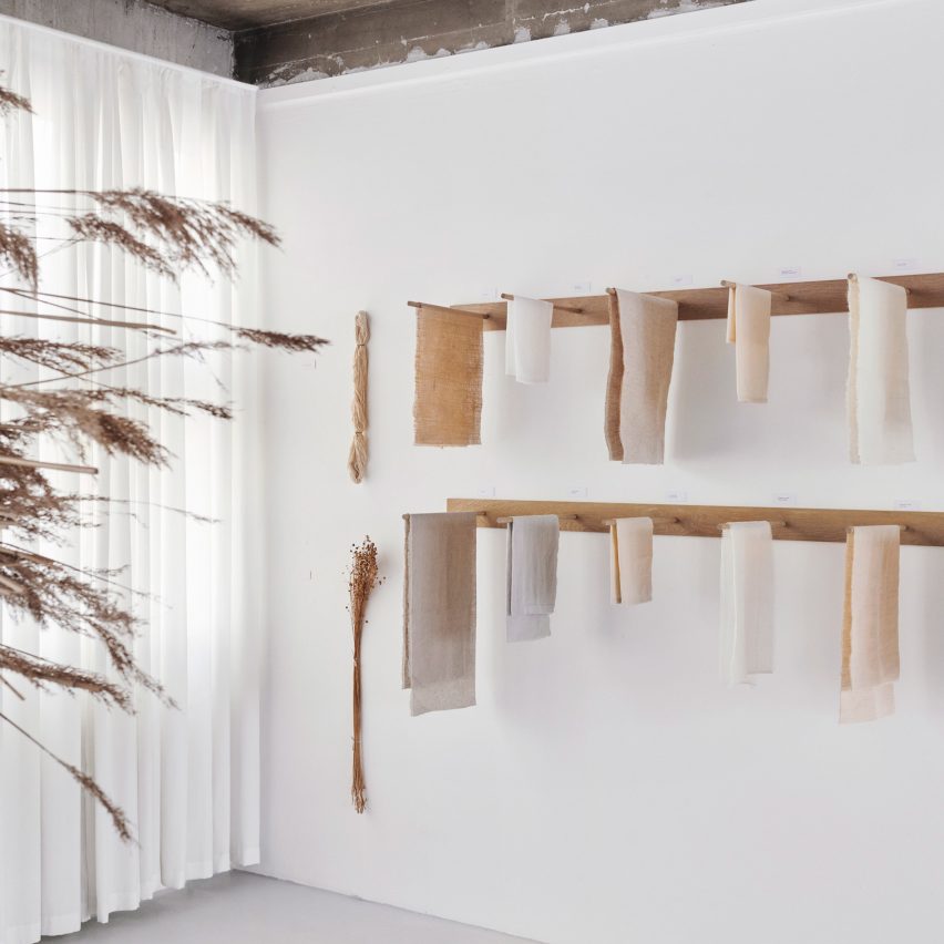 Sara Martinsen creates library of plant fibres to support sustainable manufacturing
