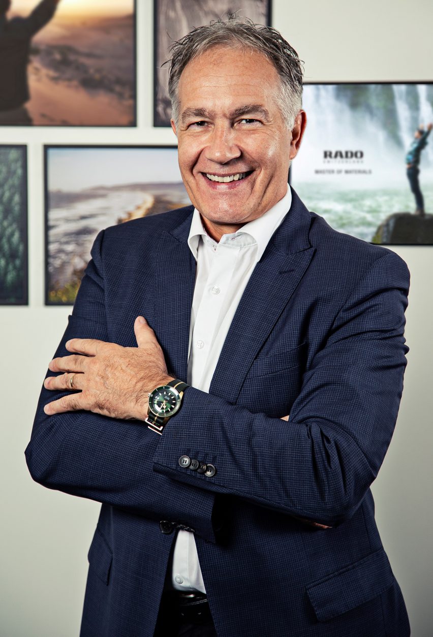 Adrian Bosshard, CEO of Rado