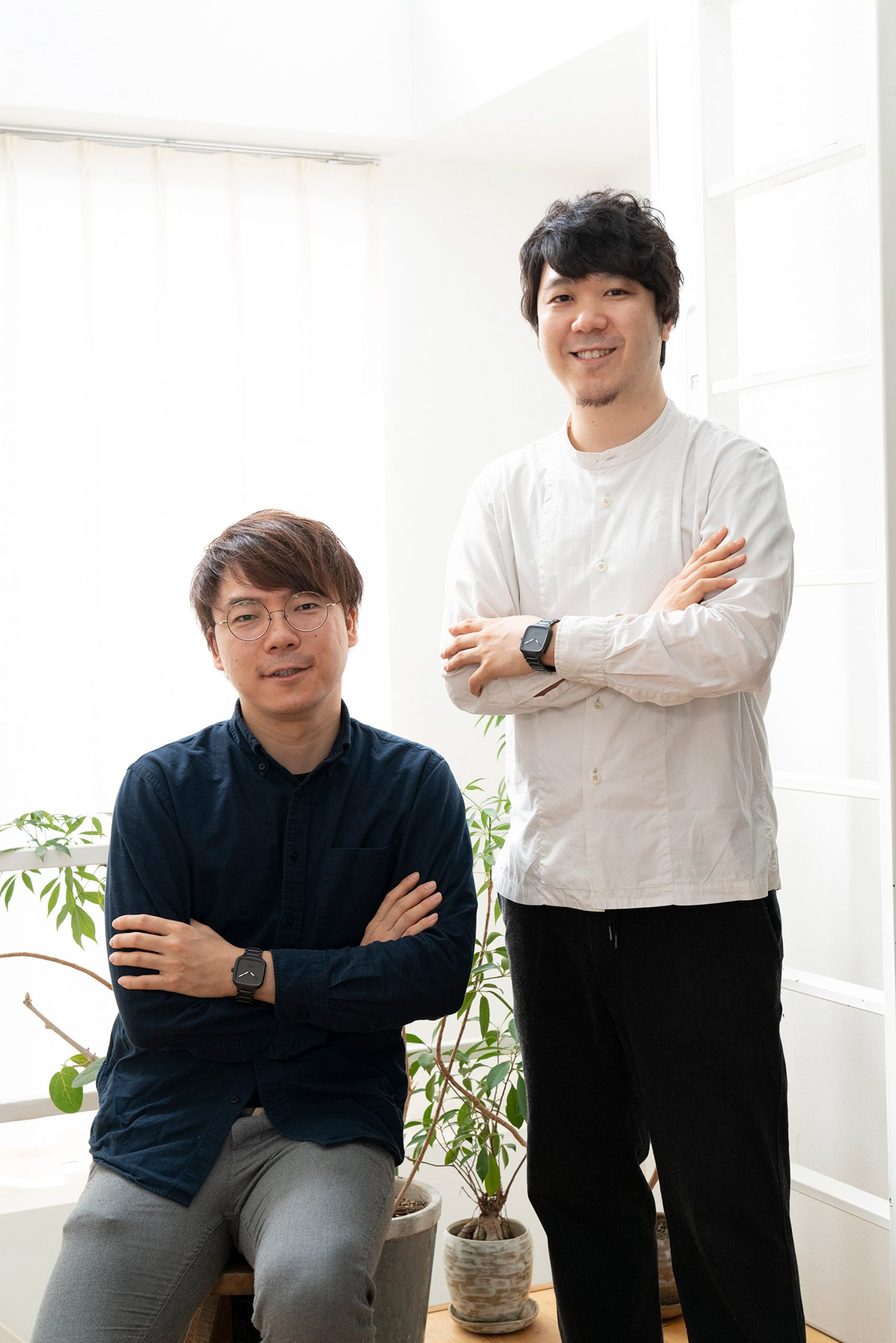 Naoki Ono and Yuki Yamamoto, founders of YOY