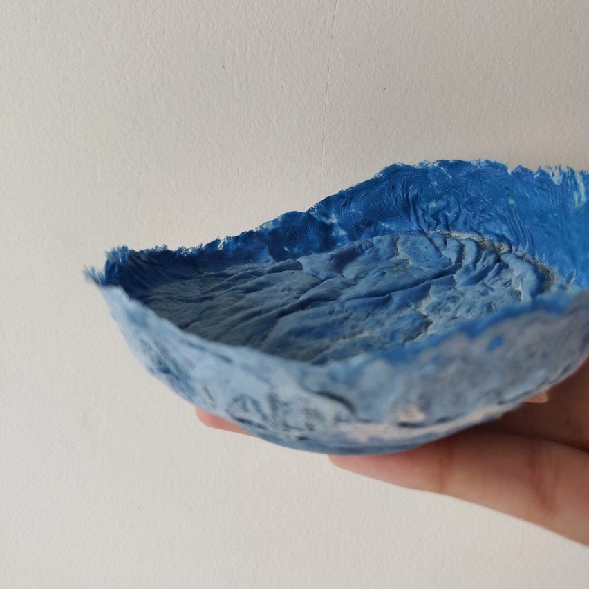 Blue bowl from the Jugaad collection