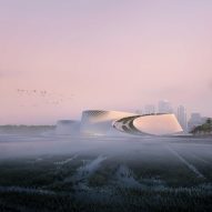 Shenzhen Natural History Museum has meandering form that mimics flow of rivers