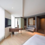 Bedrooms of The Sukhothai Shanghai hotel
