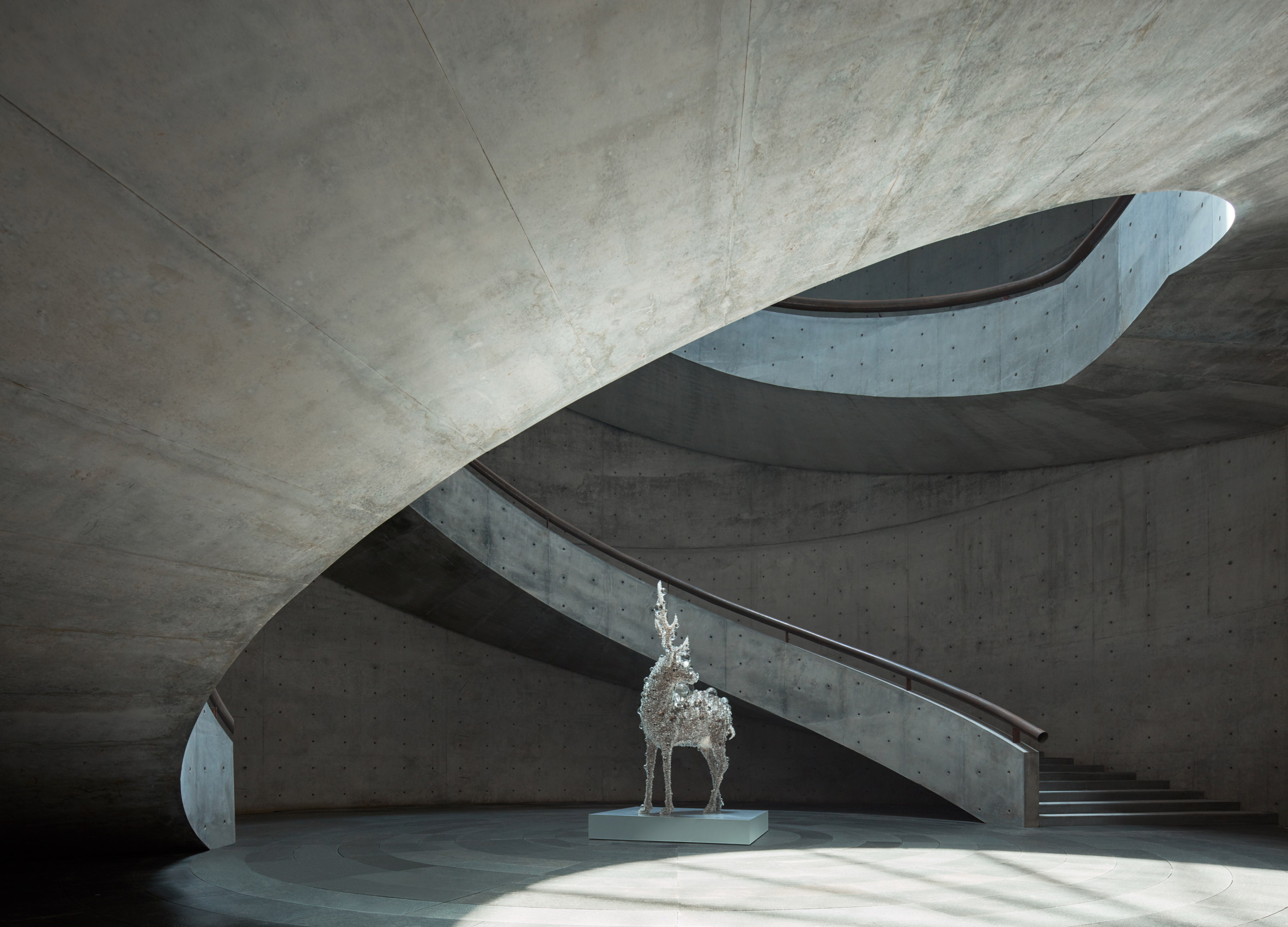 Photos reveal Tadao Ando's completed He Art Museum in China