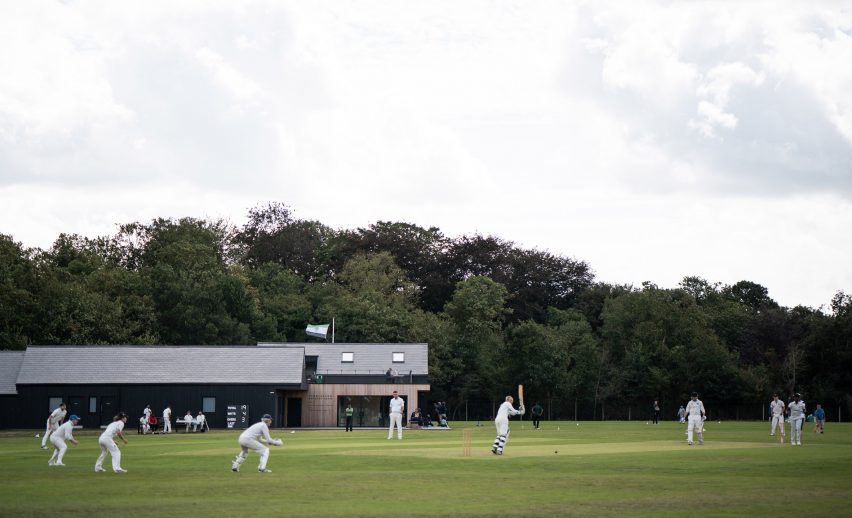 Cricket pavilion