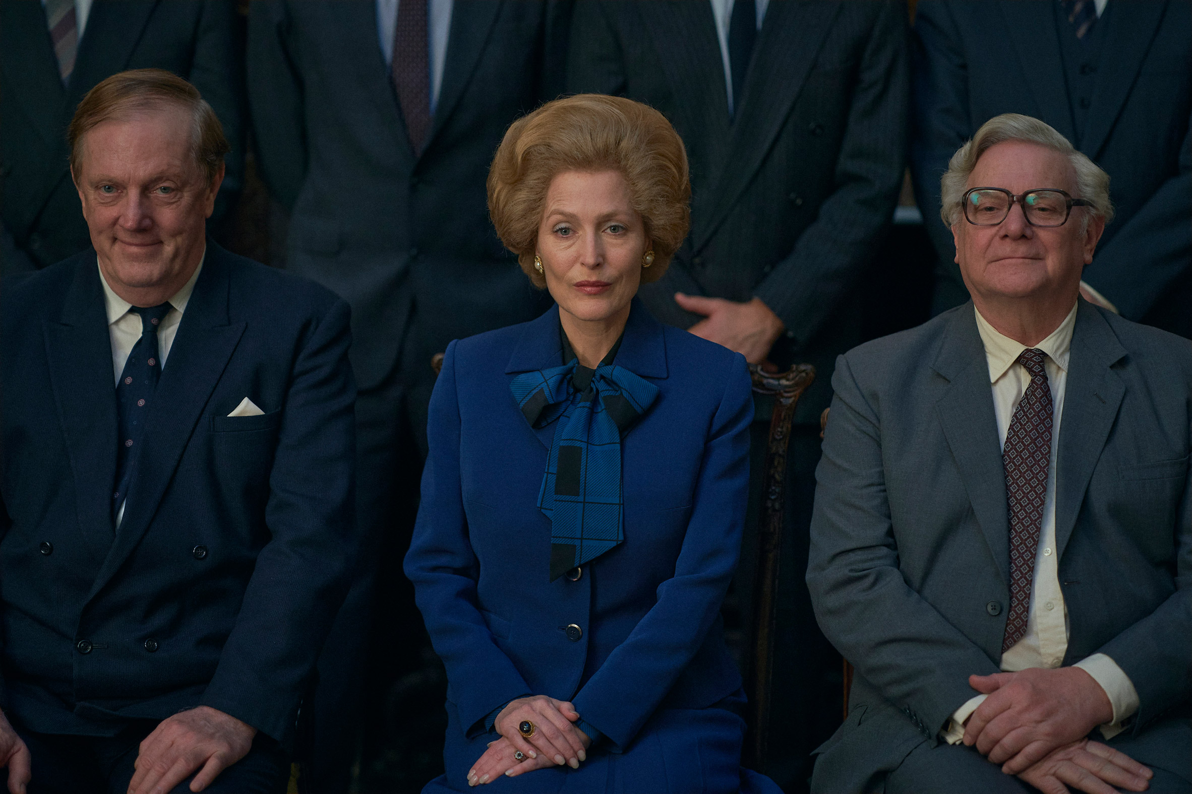 Gillian Anderson as Margaret Thatcher in The Crown season 4