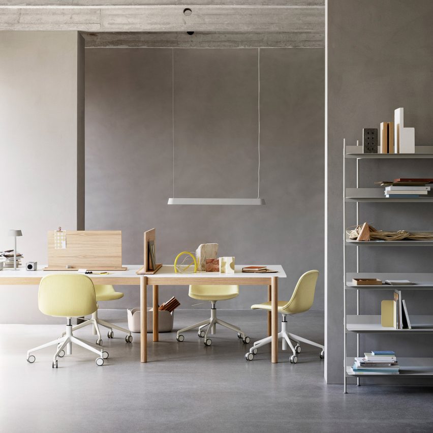 Products from Thomas Bentzen's The Linear System Series for Muuto