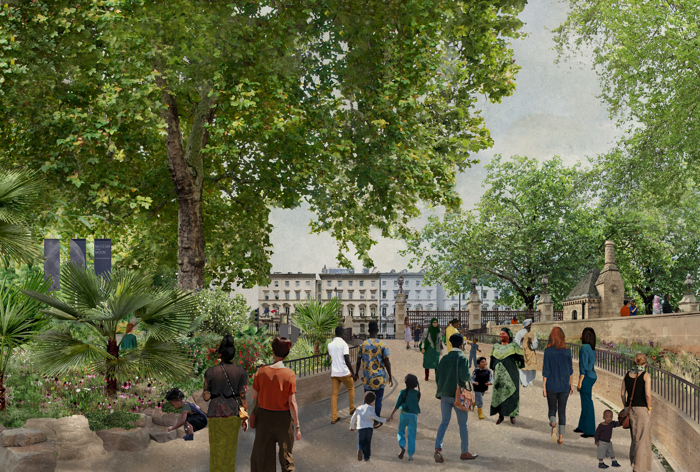 The proposed Garden Building of the Urban Nature Project by Feilden Fowles