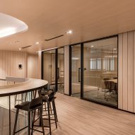 Private meeting spaces by Ministry of Design inside YTL Headquarters in Kuala Lumpur