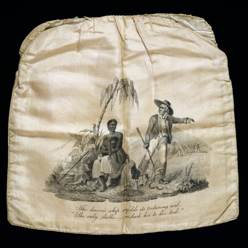 Anti-slavery workbag from the Bags: Inside Out exhibition at the V&A