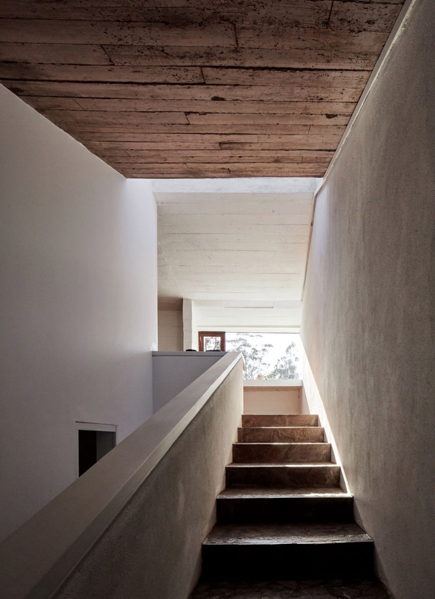 Stairs in Casa Huayoccari by Barclay & Crousse