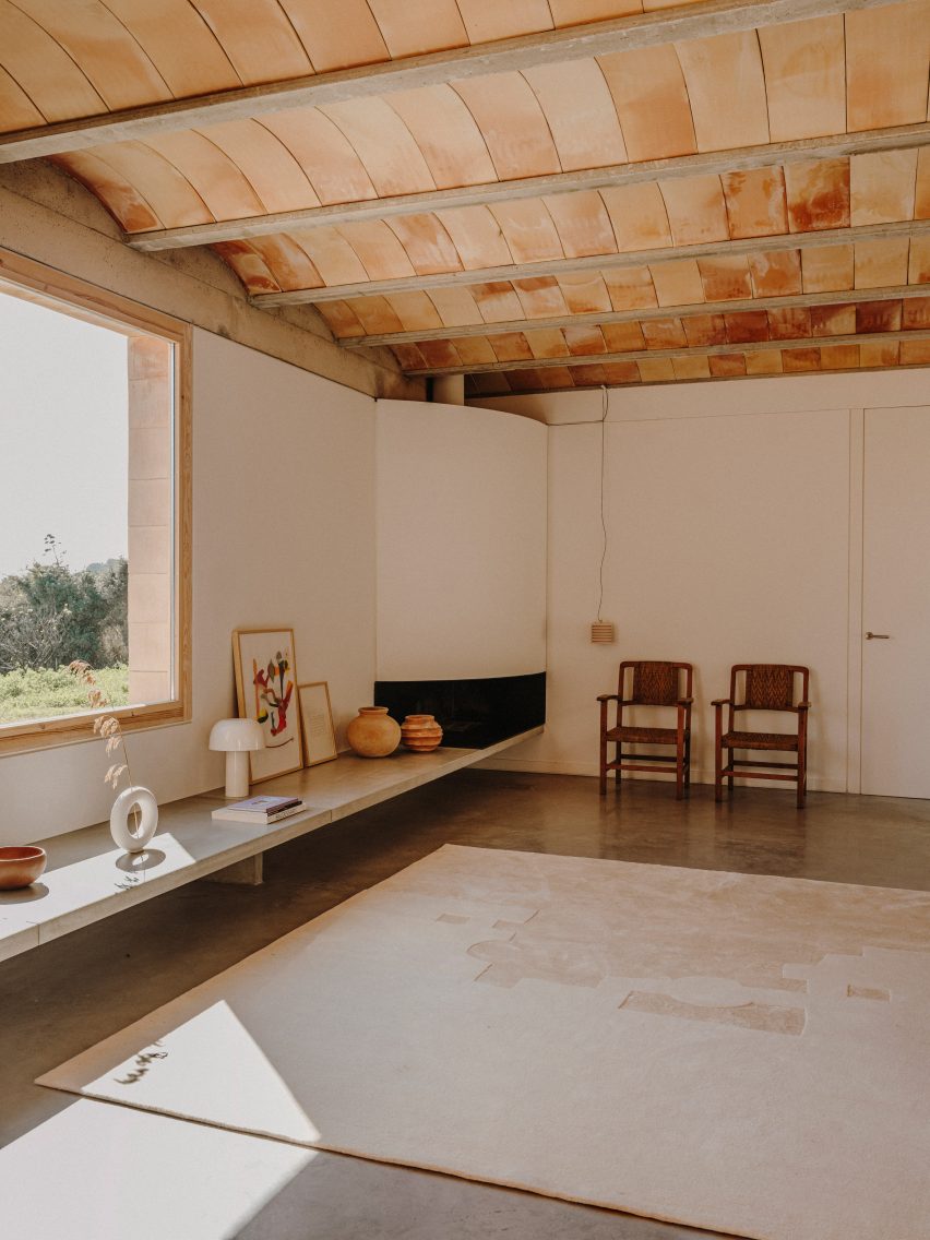 Living room of Casa Ter by Mesura