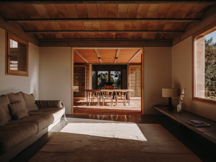 Living area of Casa Ter by Mesura