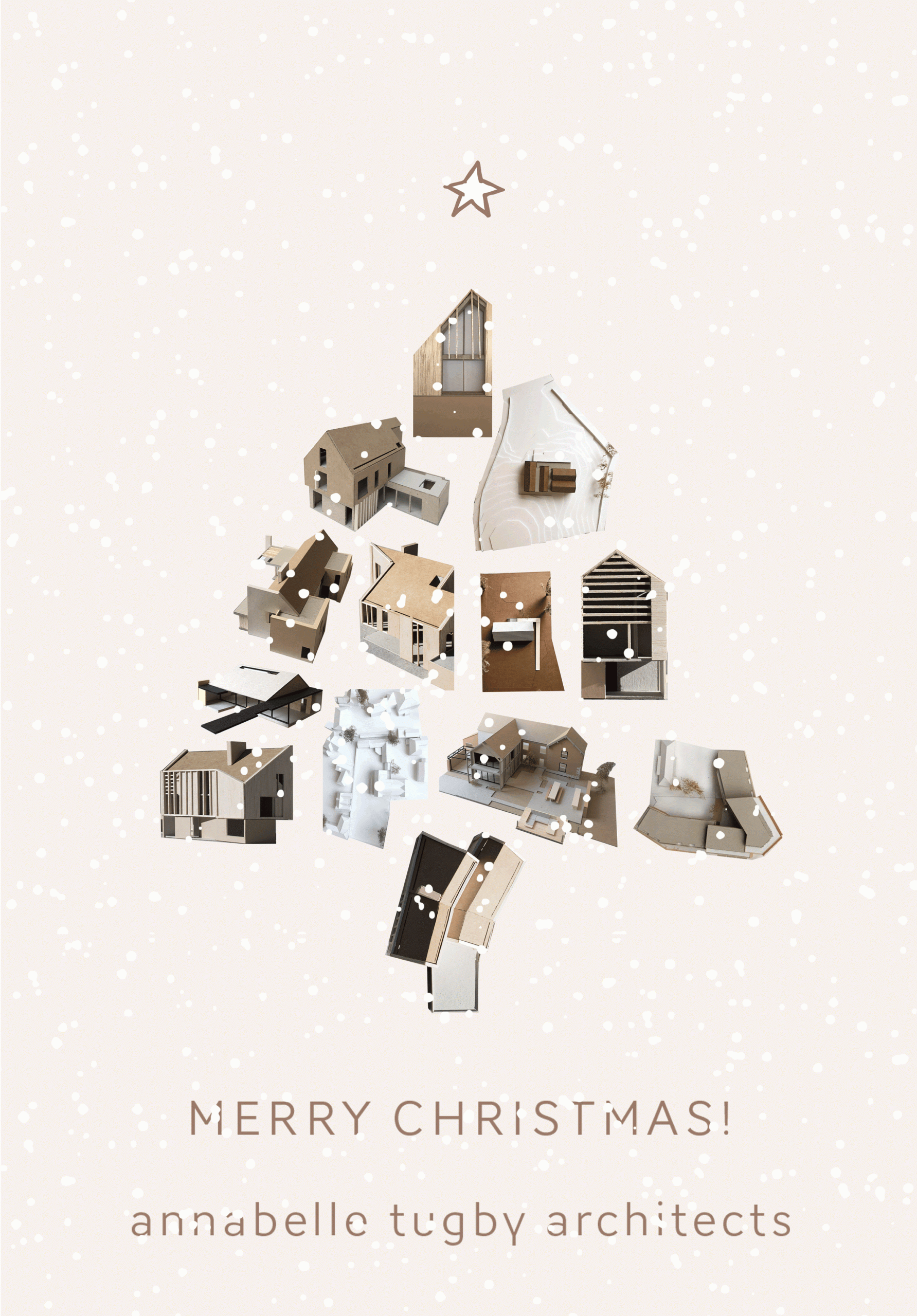 Christmas card by Annabelle Tugby Architects