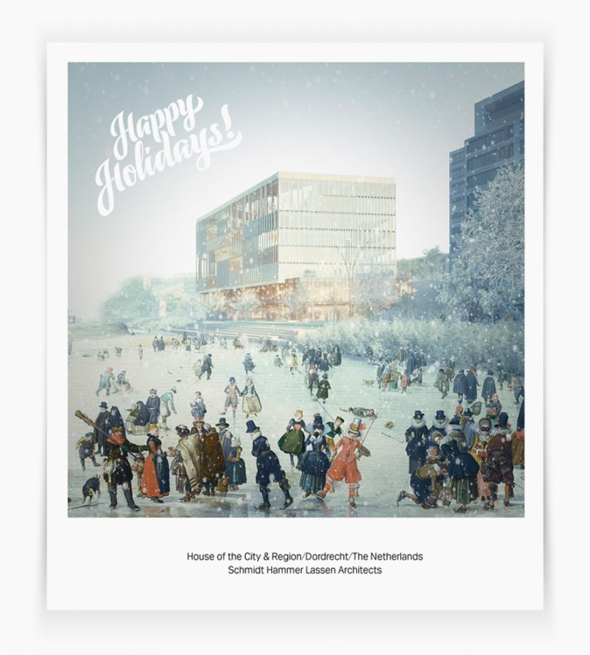 Christmas card by Schmidt Hammer Lassen Architects