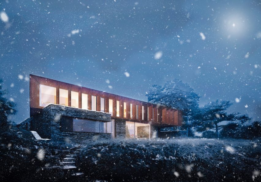 Christmas card by Ström Architects