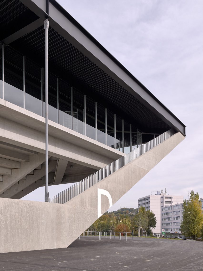 Stade de la Tuilière in Lausanne