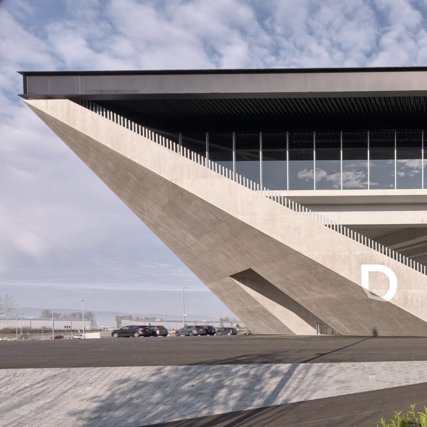 Lausanne football stadium by MLZD & Sollberger Bögli Architects