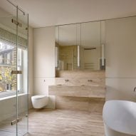 Bathroom in Hampstead House by Dominic McKenzie Architects