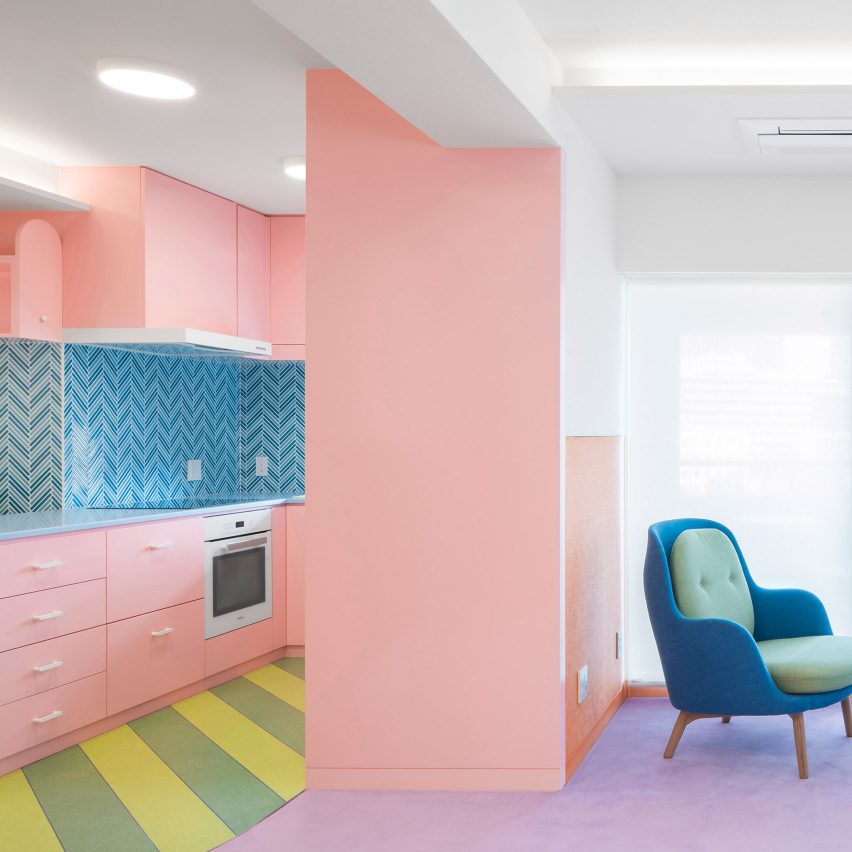 Dezeen's top home interiors of 2020: Nagatachō Apartment by Adam Nathanial Furman