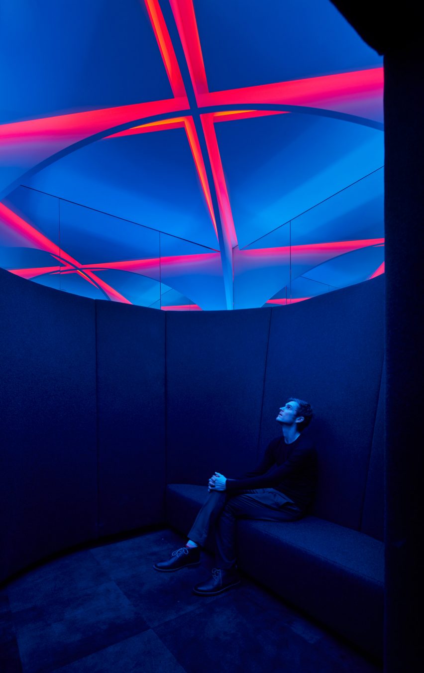 Meditation chambers feature in Office of Things' Immersive Spaces Series