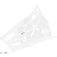 Site plan of Loenen Pavilion by Kaan Architecten