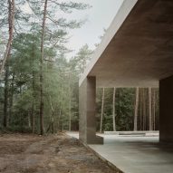 Roof and walls of Loenen Pavilion by Kaan Architecten