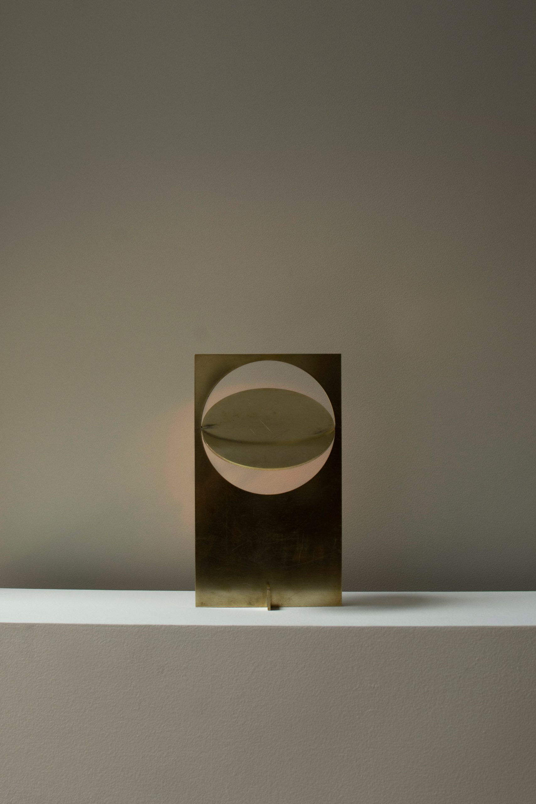 Manu Bañó's OBJ-01 light in brass