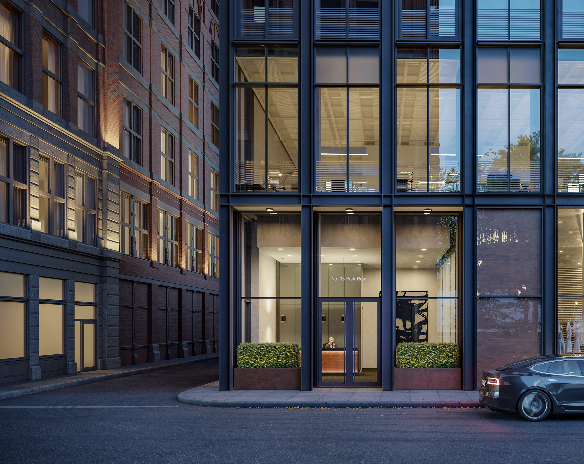Exterior of No 33 Park Row by Rogers Stirk Harbour + Partners
