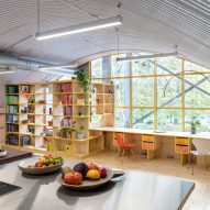 Studiomama transforms Yotam Ottolenghi's test kitchen into "happy space"