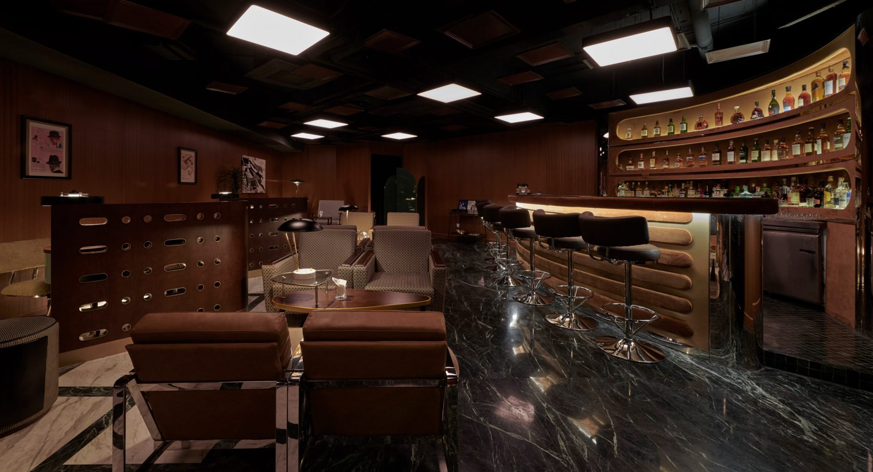 Out Of Office is a Mad Men-inspired drinks bar in Guangzhou