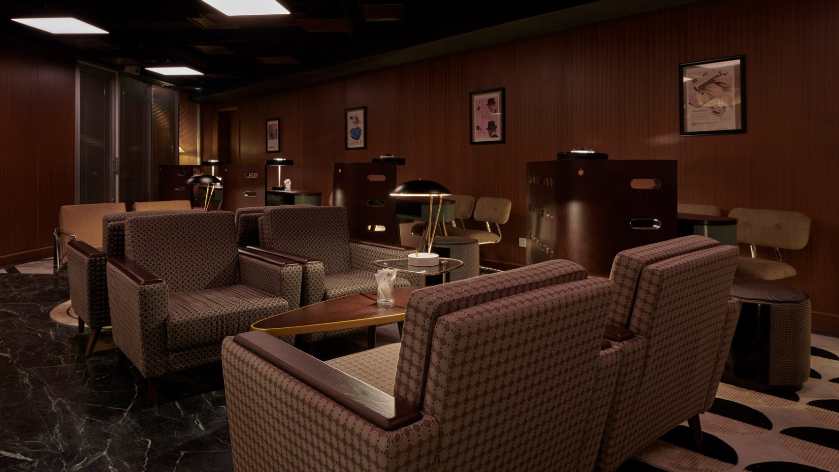 Out Of Office is a Mad Men-inspired drinks bar in Guangzhou