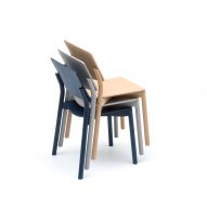 Stacked Panorama chairs by Geckeler Michels for Karimoku