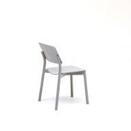 Grey Panorama chair by Geckeler Michels for Karimoku