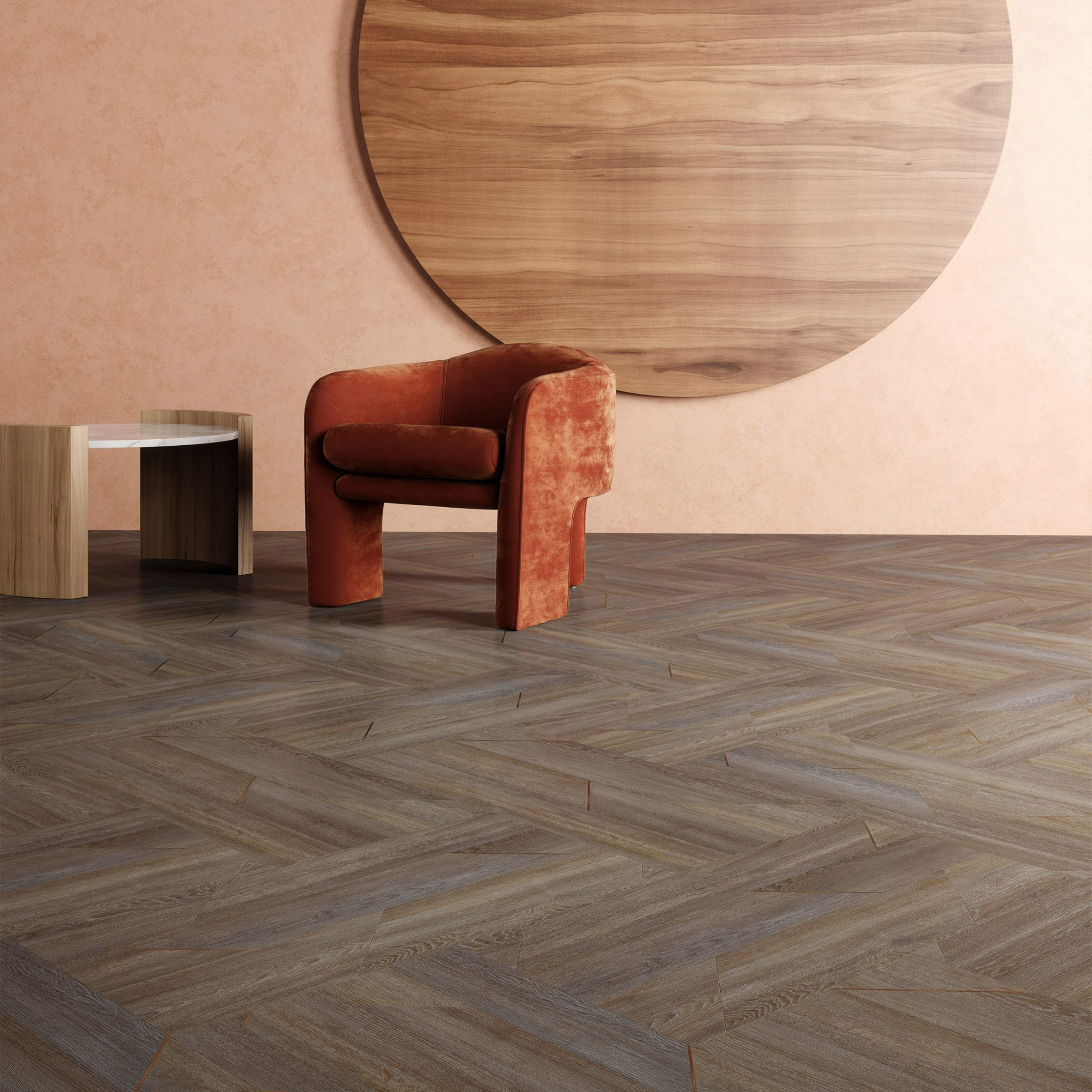 Inset flooring collection by Patcraft