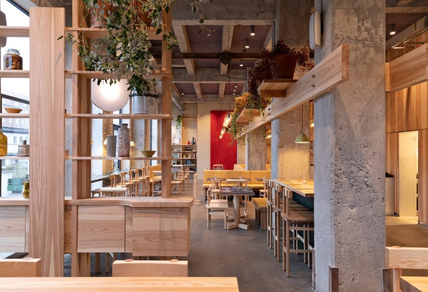 POPL burger restaurant by Spacon & X and e15 for Noma