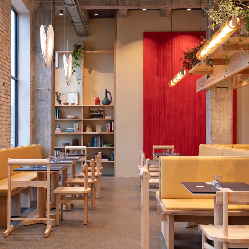 POPL burger restaurant by Spacon & X and e15 for Noma