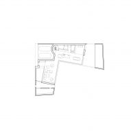 Ground floor plan of Pyramid House in Switzerland by DF_DC