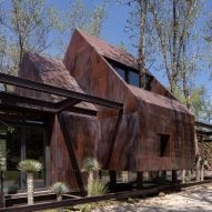 Rancho Sierra Allende is a gabled Mexican holiday home wrapped around trees