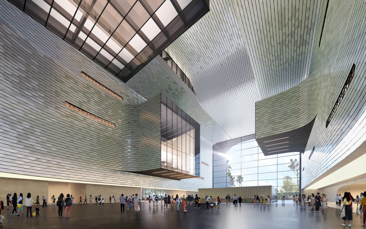 Decmyk Zaha Hadid Architects Unveils Pebble Shaped Science Museum For Shenzhen