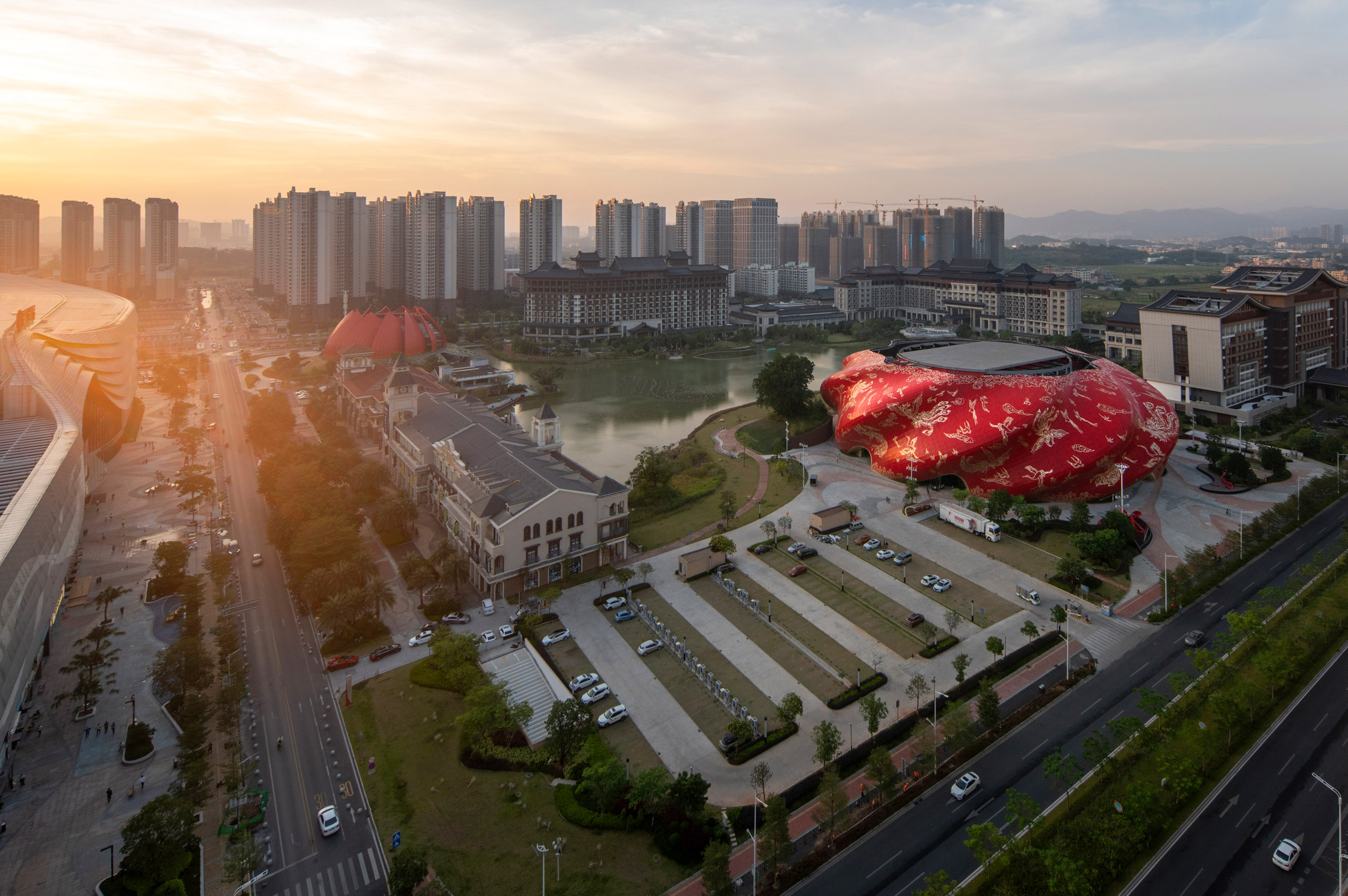 Mixed-use development near Guangzhou