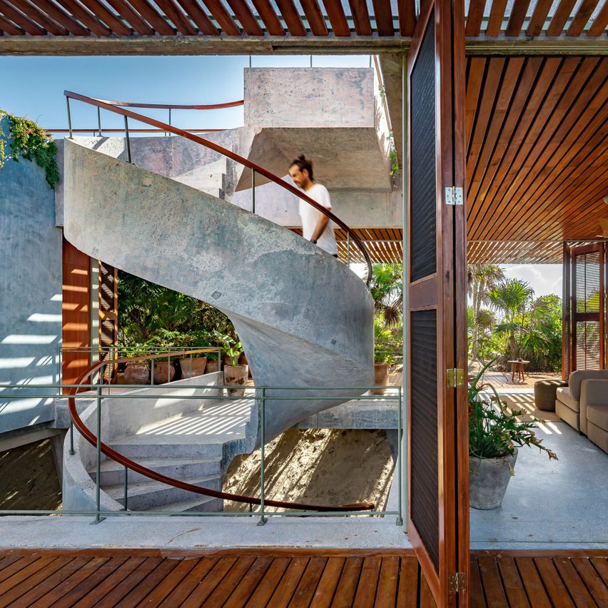 Staircase of Casa Bautista by Productora