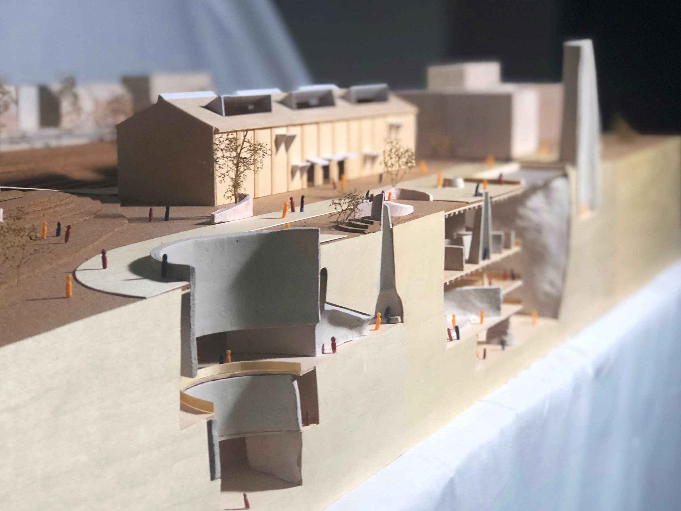 A sectional model by UNSW Sydney student Sarah MacDonald