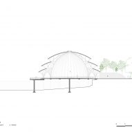 Plans for Vedana Restaurant by Vo Trong Nghia Architects